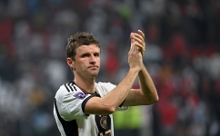 Germany forward Thomas Mueller: AFP