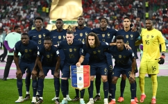 The France team: AFP