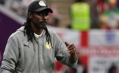 Senegal coach Aliou Cisse: AFP