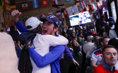 Joy unlimited for French fans: AFP