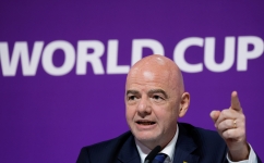 FIFA chief Gianni Infantino: AFP