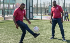 Marcel Desailly, left, and Yaya Toure: SC