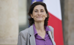 French Sports Minister Amelie Oudea-Castera: AFP/Ludovic Marin