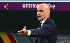 Belgium coach Roberto Martinez: AFP
