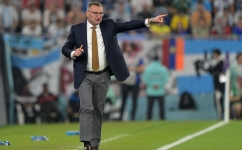 Poland coach Czeslaw Michniewicz: AFP