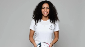 FIFA World Cup Ambassador Sara Essam.