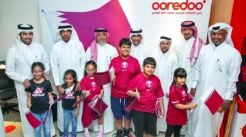 Patriotic fervour. Credit: Gulf Times