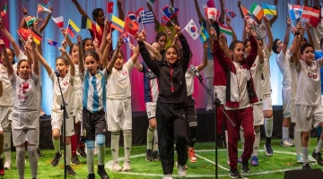 Musical production 'Goal' creates waves. Credit: QNA