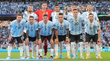 Argentina squad. Credit: Agency