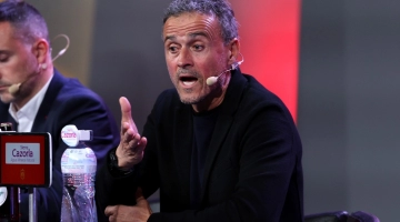 Spain's coach Luis Enrique.