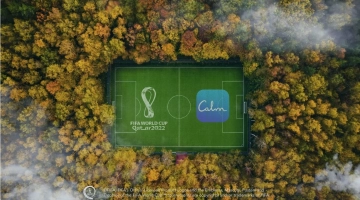 All players, workforce personnel and 25,000 volunteers at upcoming FIFA tournaments will receive free Calm subscriptions.