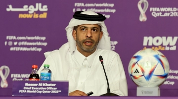 Nasser Al Khater: AFP