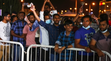Qatar’s migrant workers enjoy World Cup cheaply