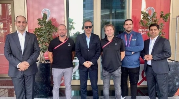 The Tunisian delegation. Credit: QNA