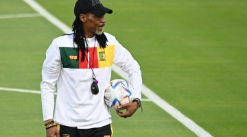 Cameroon coach Rigobert Song: AFP