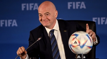 FIFA chief Gianni Infantino: AFP