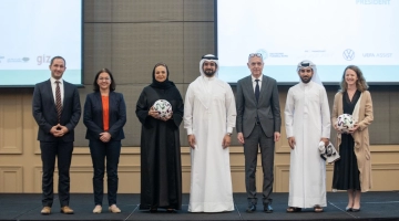 Speakers and officials at the special all-female edition of Future Leaders in Football workshop.