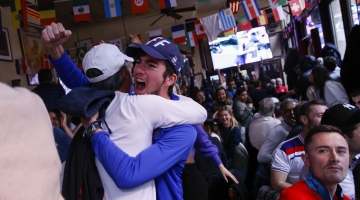 Joy unlimited for French fans: AFP