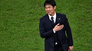 Japan coach Hajime Moriyasu: AFP