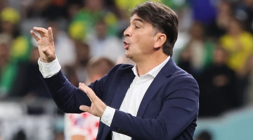 Croatia coach Zlatko Dalic: AFP/Jack Guez