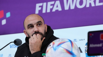 Morocco coach Walid Regragui: AFP