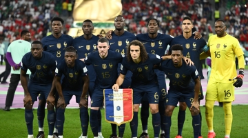 The France team: AFP