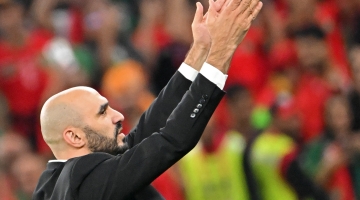 Morocco coach Walid Regragui: AFP