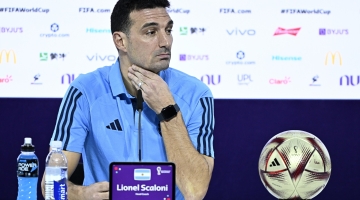 Lionel Scaloni: AFP