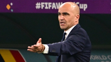 Belgium coach Roberto Martinez: AFP