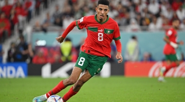 Morocco midfielder Azzedine Ounahi: AFP