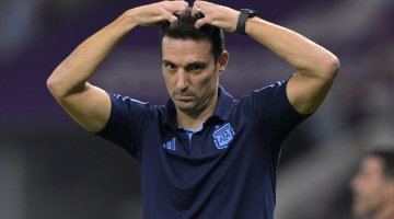 Argentina coach Lionel Scaloni : AFP