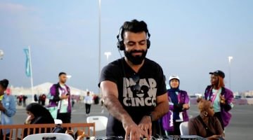 DJ Deus Deserto, whose real name is Khalid Al Ibrahim: SC