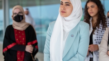 Paletstinian activist Muna Al Kurd.