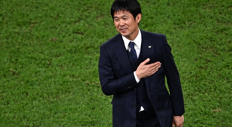 Japan coach Hajime Moriyasu: AFP