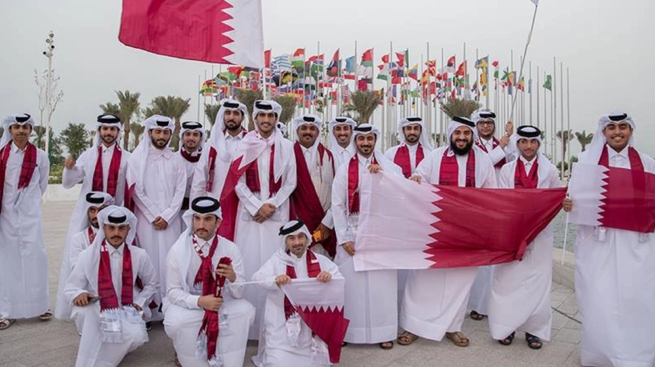 Qatar National Team Fan Association members
