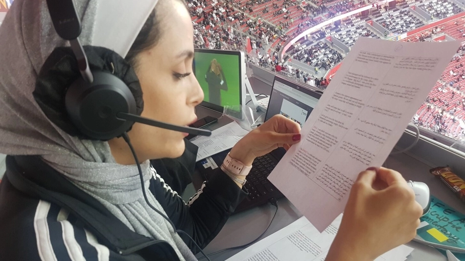 QF to provide live World Cup description for visually impaired fans