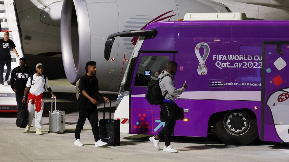 USA players arriving in Doha: FIFA