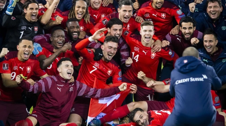 The Switzerland national team.