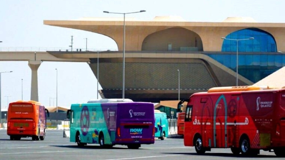 A fleet of specially dedicated Karwa buses for Qatar2022.