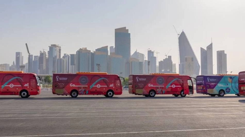 Karwa reported that its busses transported around 118,805 passengers on the opening day of the tournament on November 20,