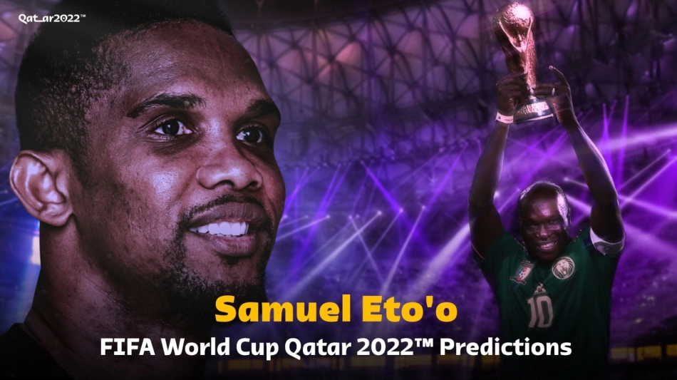 Cameroon legend and President of the Cameroonian Football Federation, Samuel Eto’o.