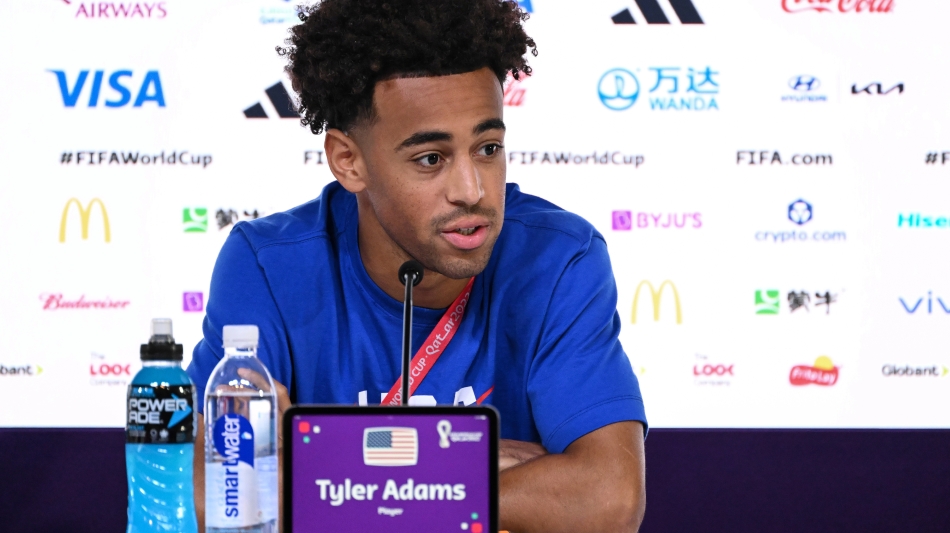 Tyler Adams. Photos: AFP