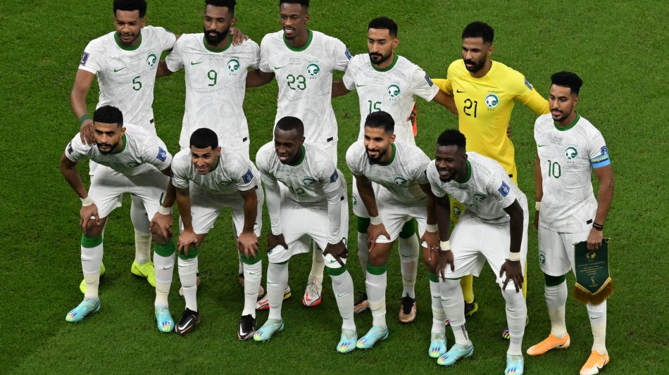 Saudi Arabia team: AFP/Pablo Porciuncula