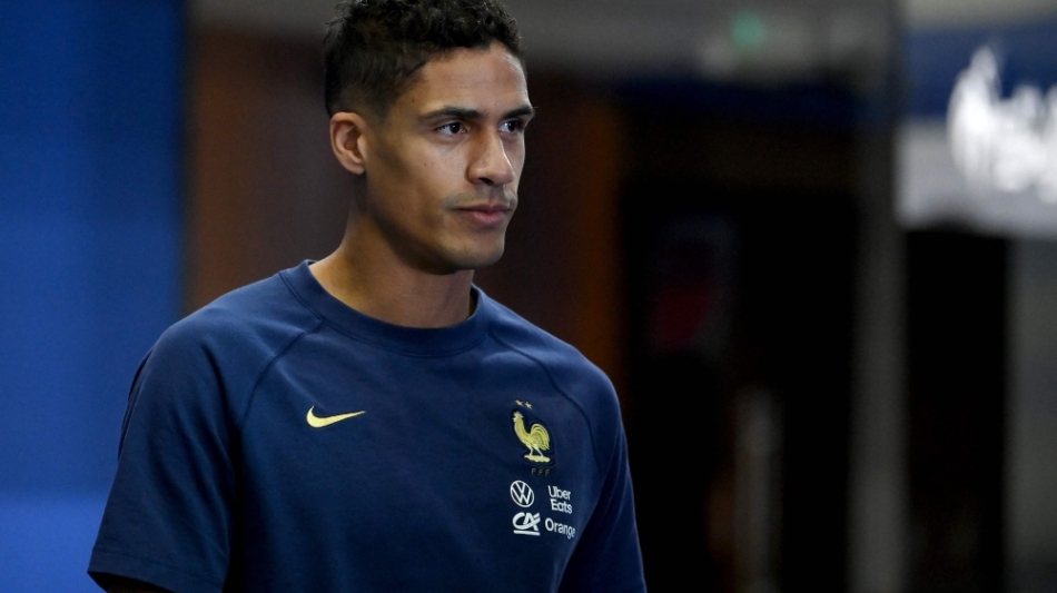 France's Raphael Varane arrives to give a press conference at the Jassim-bin-Hamad Stadium in Doha on December 12, 2022, in the build-up to the Qatar 2022 semi final match against Morocco. (Photo by FRANCK FIFE / AFP)
