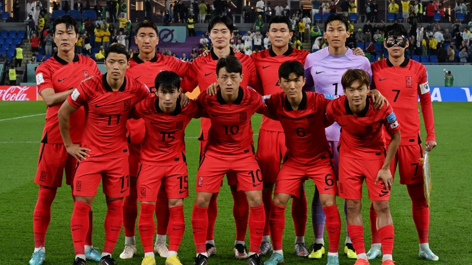 Korea Republic team: AFP/Pablo Porciuncula
