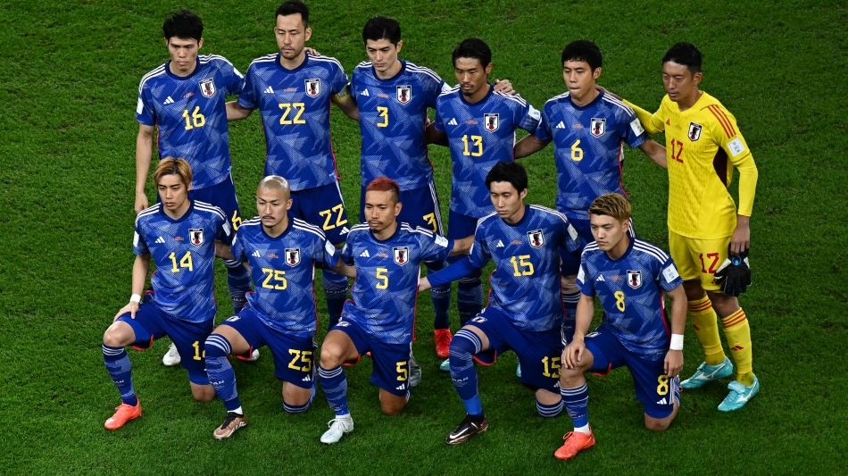 Japan team: AFP/Anne-Christine Poujoulat