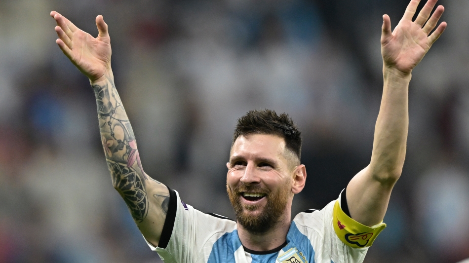 Lionel Messi: AFP/Juan Mabromata