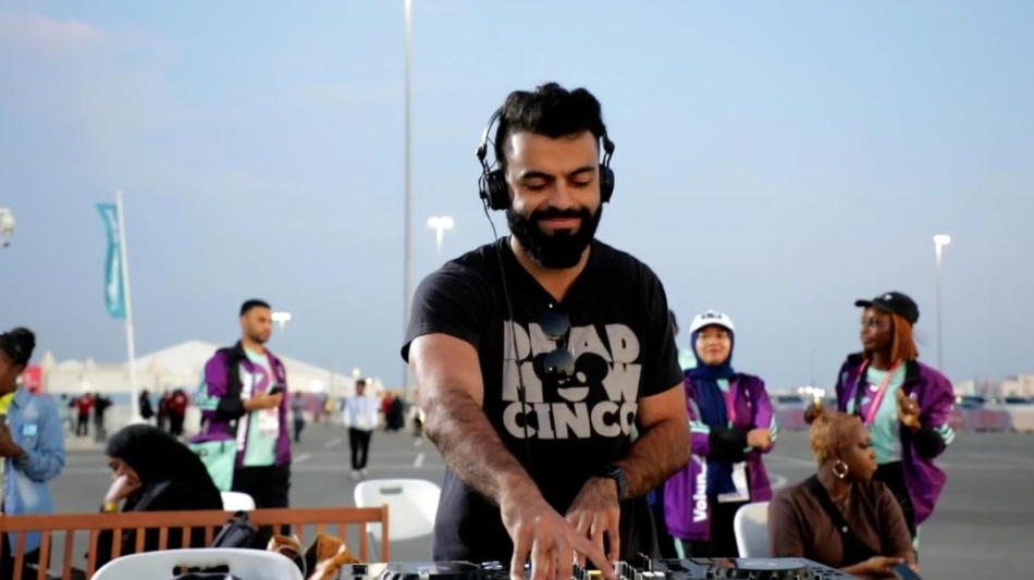 DJ Deus Deserto, whose real name is Khalid Al Ibrahim: SC
