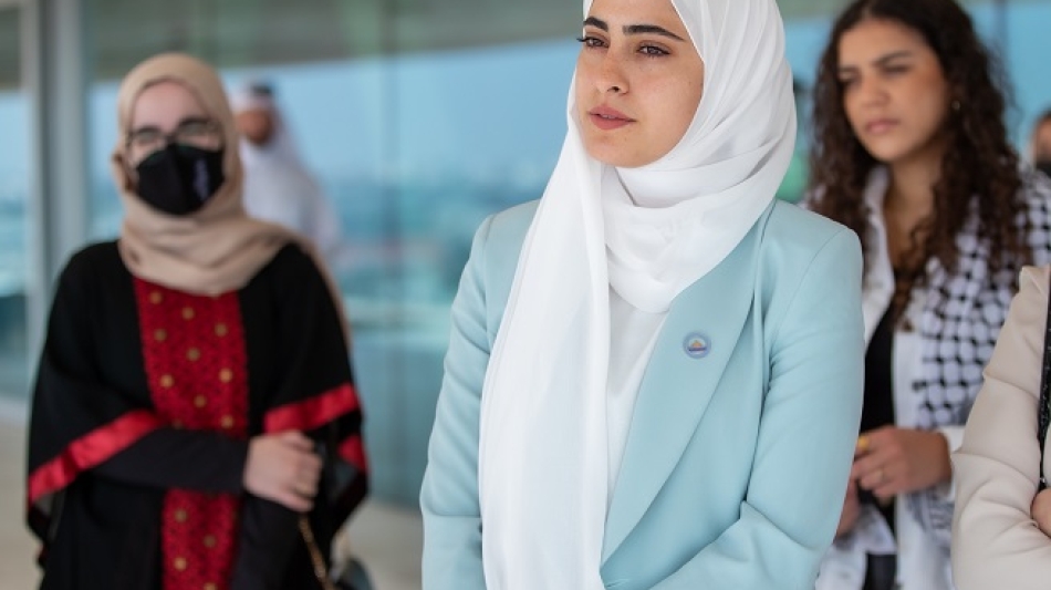 Paletstinian activist Muna Al Kurd.