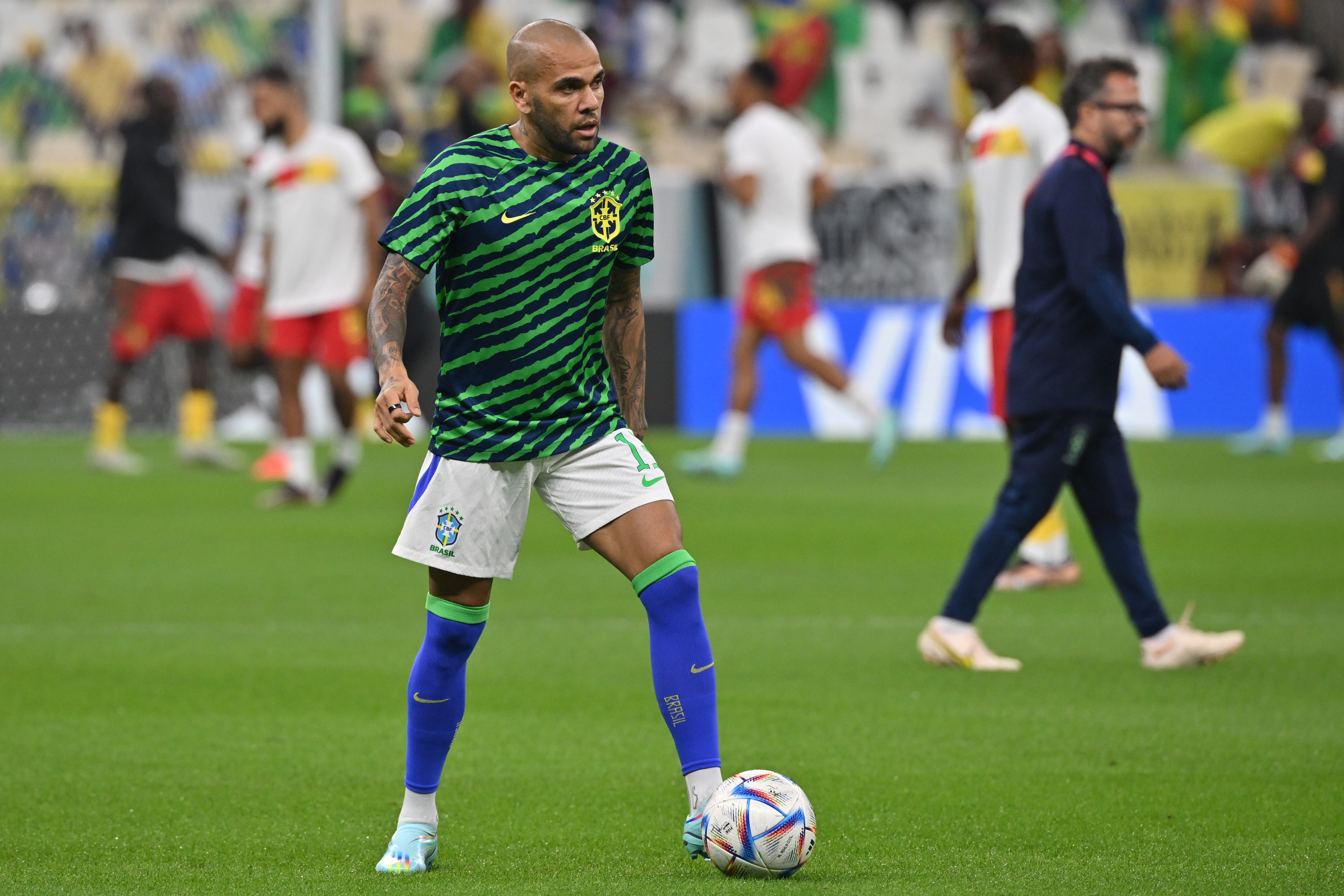 Dani Alves to fulfil boyhood dream and set new Brazil record at World Cup  2022 - Mirror Online